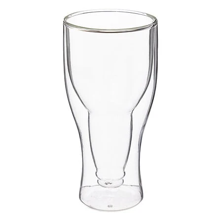 2 BICCHIERI DA BIRRA DOPPIO VETRO - Woodlume