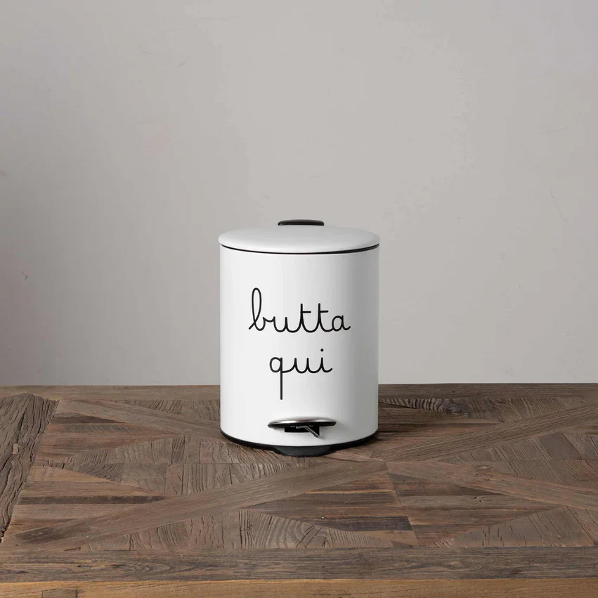 PATTUMIERA BIANCO BUTTA QUI - Woodlume