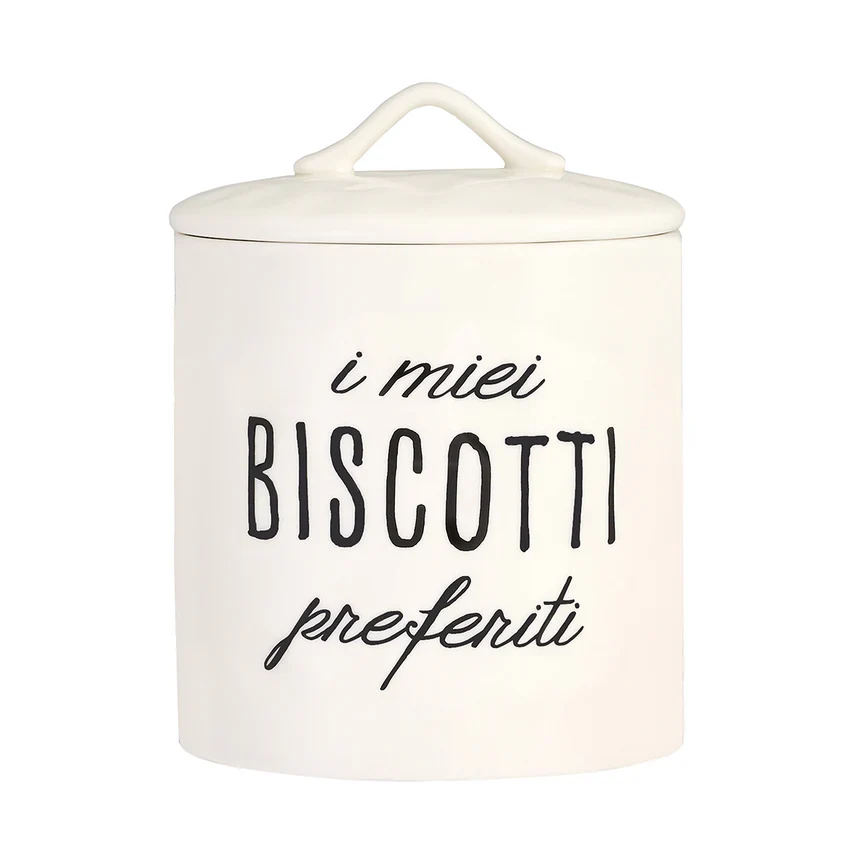 BARATTOLO IN GRES I MIEI BISCOTTI PREFERITI - Woodlume