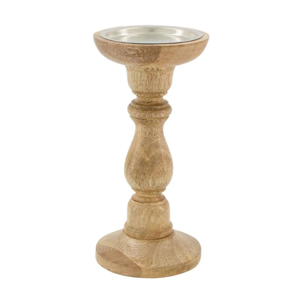 CANDELABRO NATURALE - 20CM - Woodlume