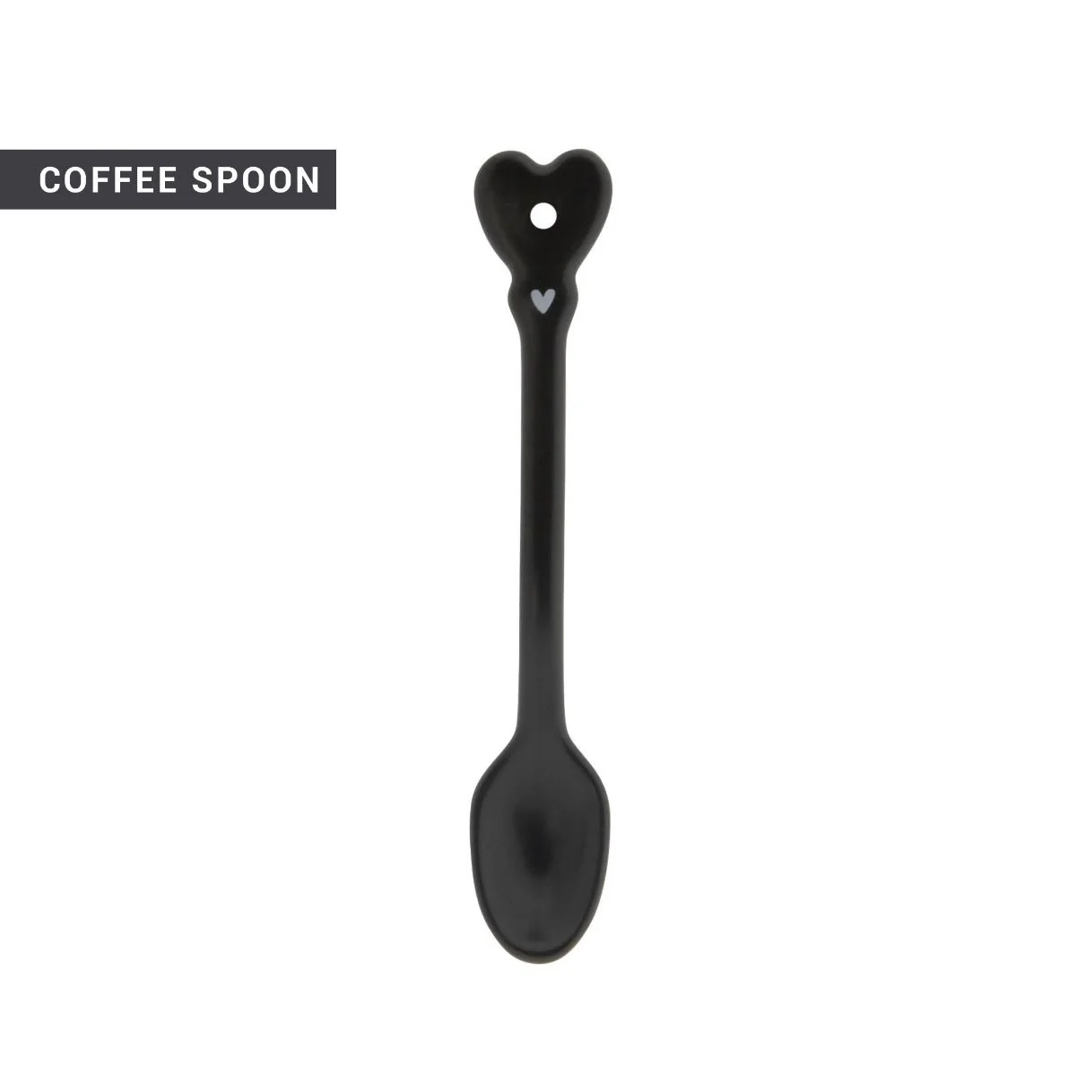 CUCCHIAIO DA CAFFÈ CUORICINO - NERO - Woodlume