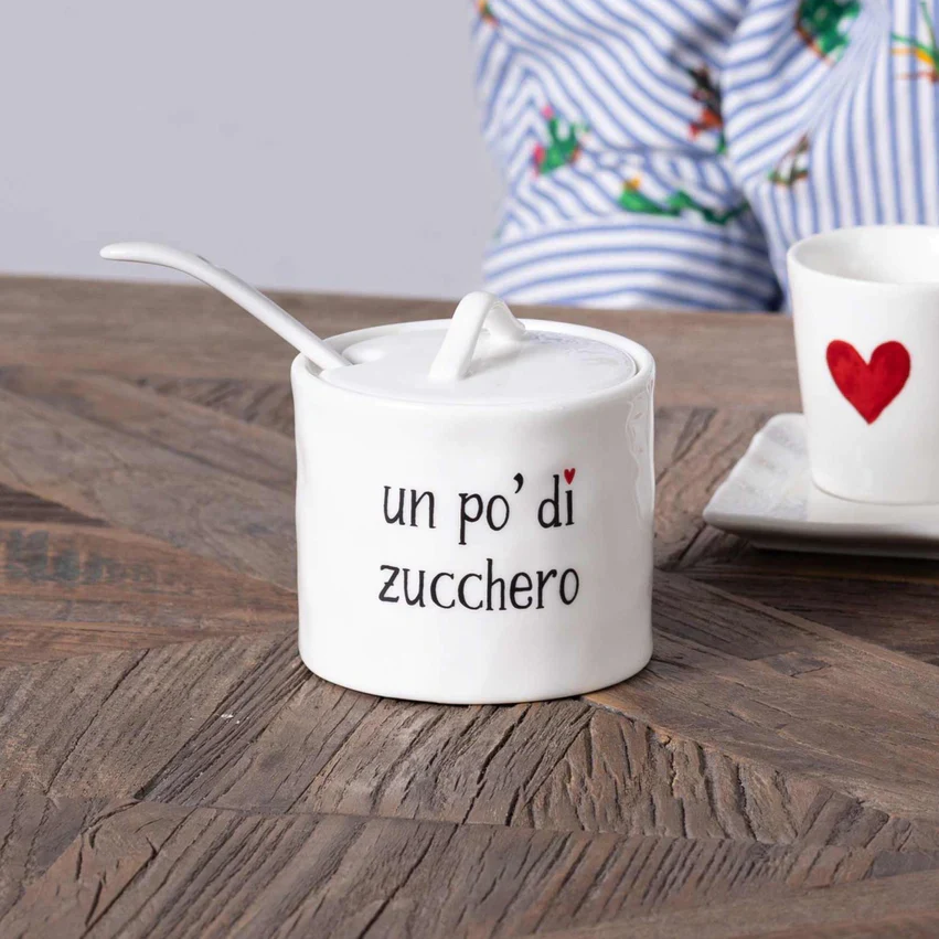 ZUCCHERIERA IN GRES - UN PO' DI ZUCCHERO - Woodlume