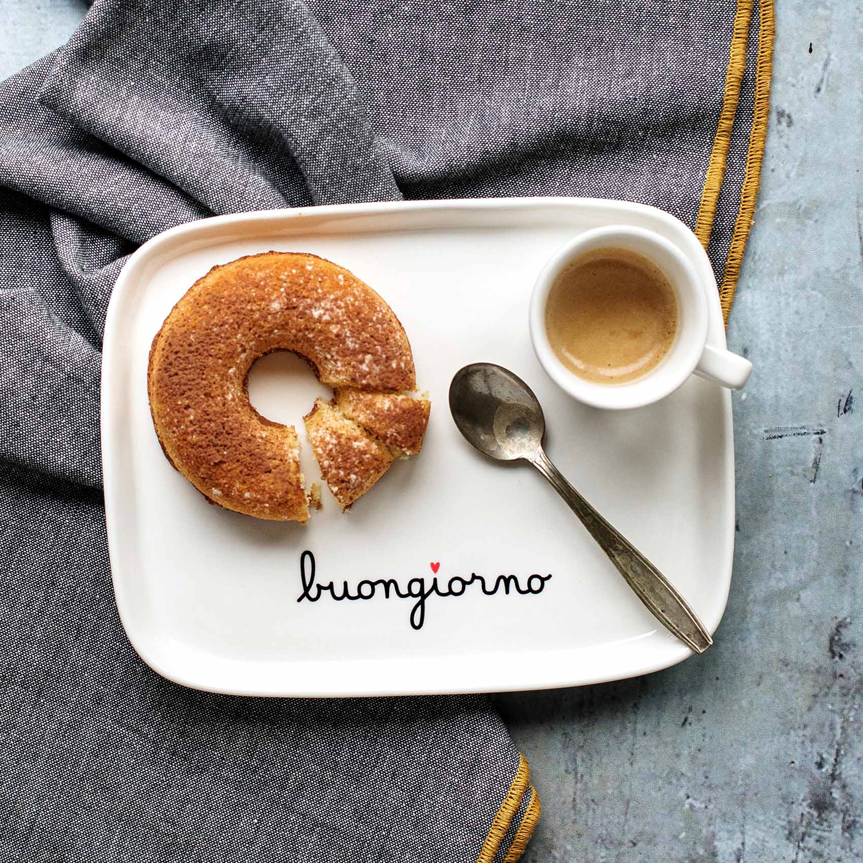 PIATTO RETTANGOLARE BUONGIORNO - Woodlume