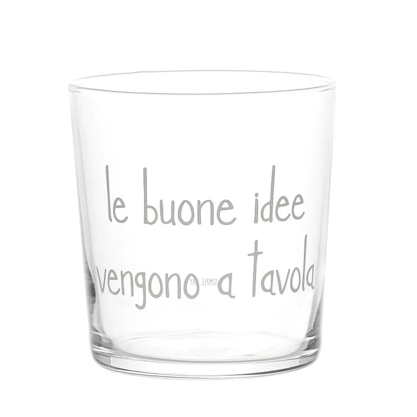BICCHIERE - LE BUONE IDEE VENGONO A TAVOLA - Woodlume