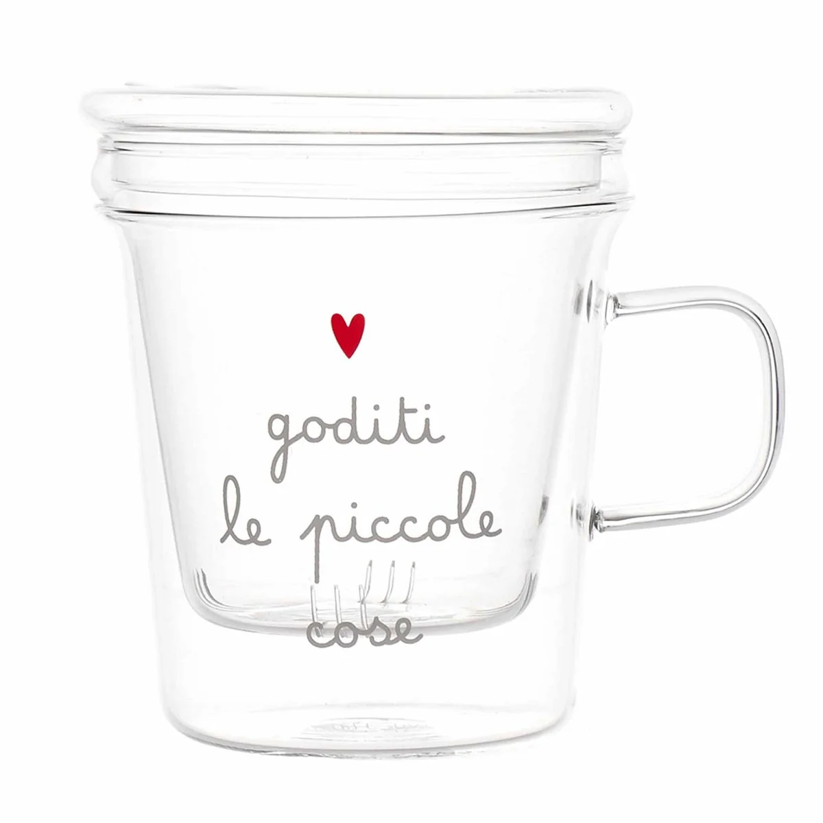 MUG INFUSORE GODITI LE PICCOLE COSE - Woodlume