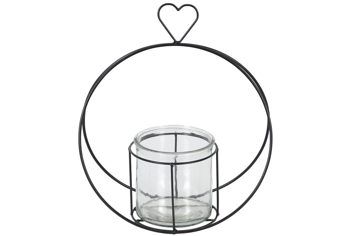 PORTACANDELA CUORICINO - GRANDE - Woodlume