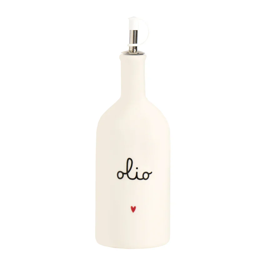 BOTTIGLIA IN GRES OLIO CUORE - Woodlume