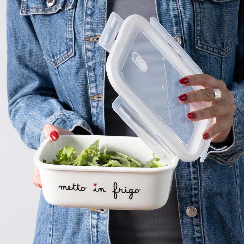 CONTENITORE SALVAFRESCHEZZA L - METTO IN FRIGO - Woodlume
