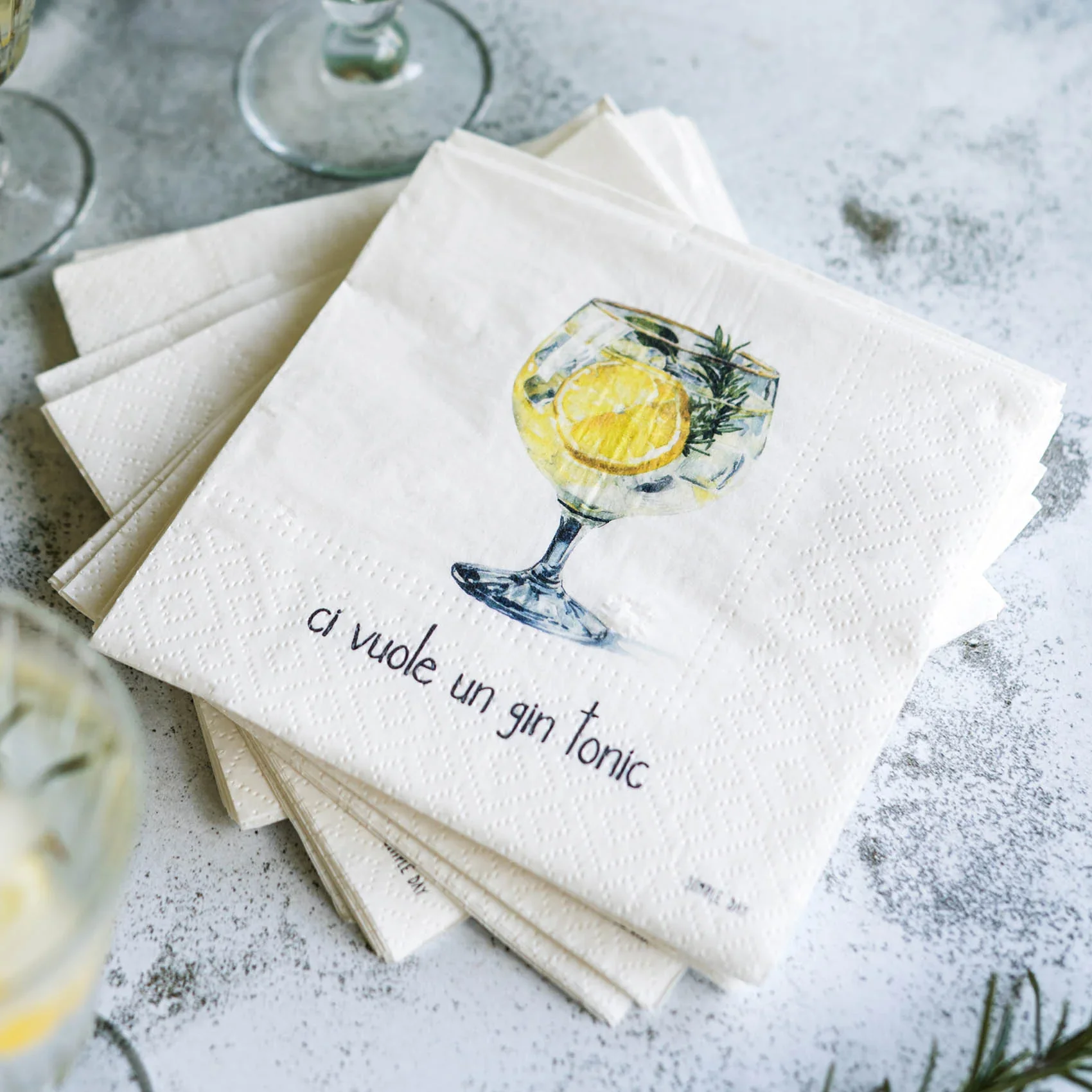 TOVAGLIOLI CI VUOLE UN GIN TONIC - Woodlume