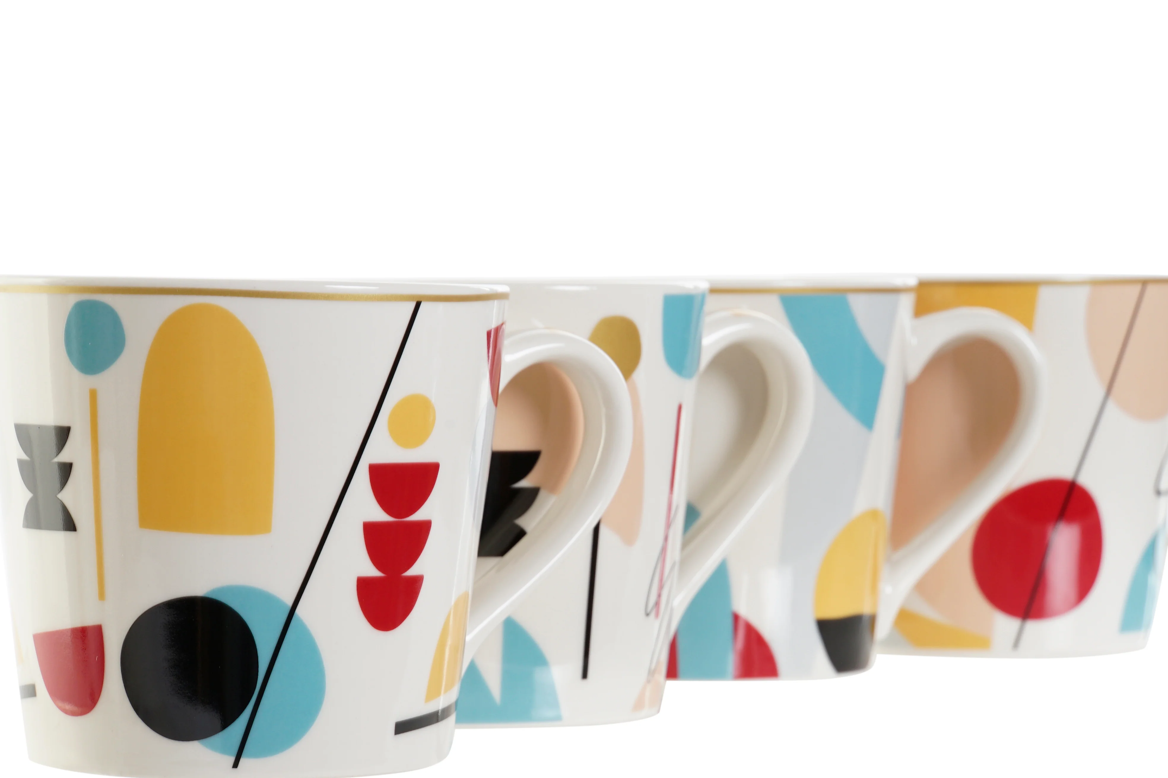 TAZZA DISEGNO ASTRATTO - Woodlume