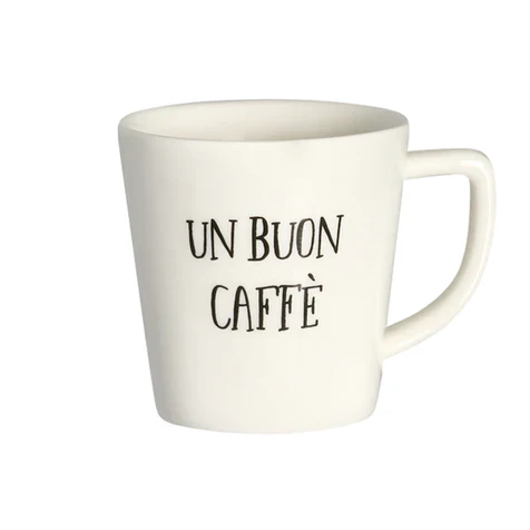 SET 2 TAZZE DA CAFFÈ - UN BUON CAFFÈ - Woodlume