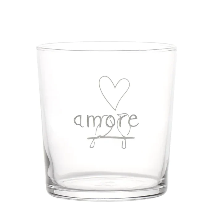 BICCHIERE AMORE UCCELLINI - Woodlume