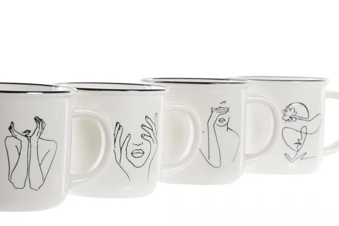 TAZZA VOLTO DONNA - Woodlume